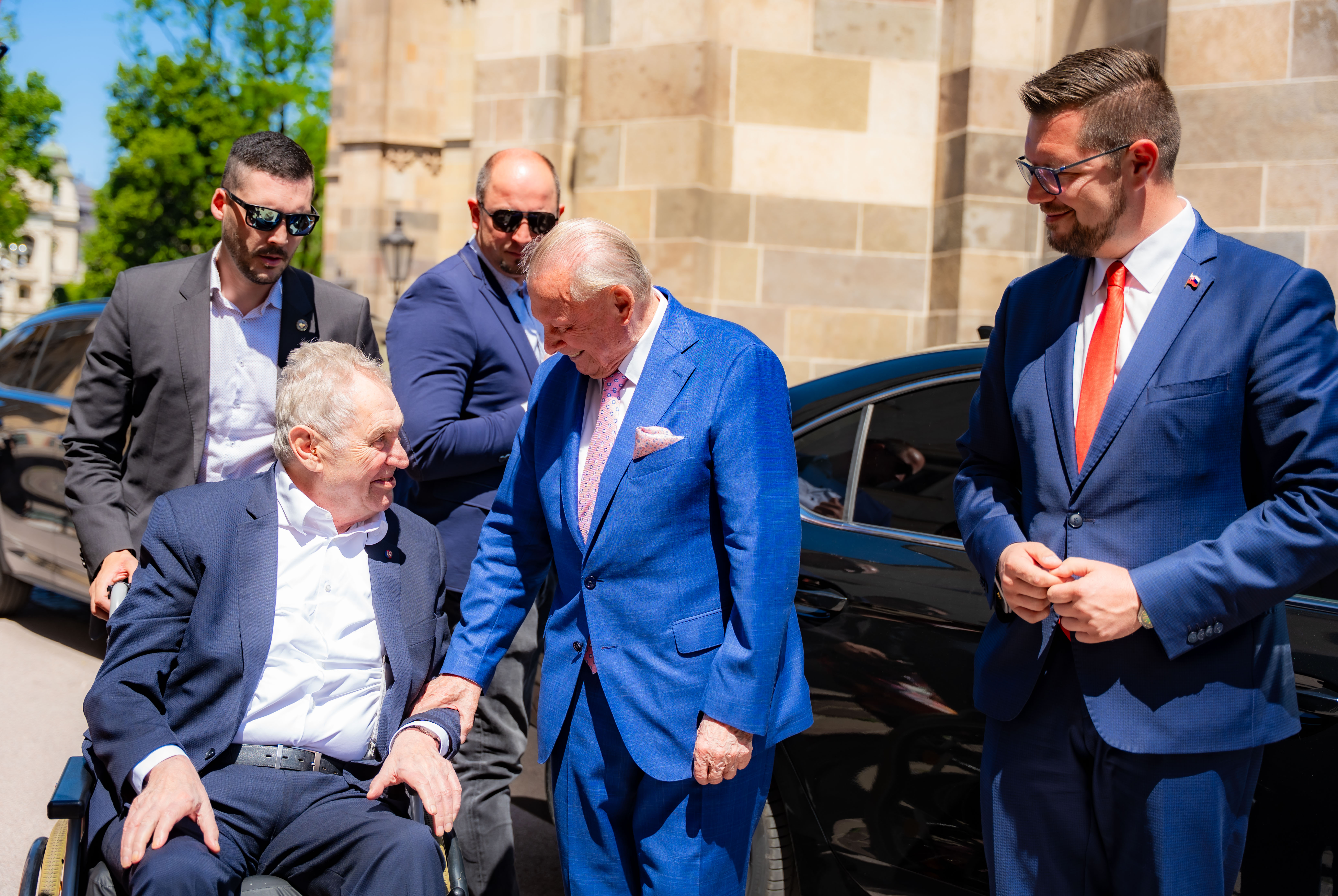Prezident ZEMAN V Kosiciach so Schusterom -1-20